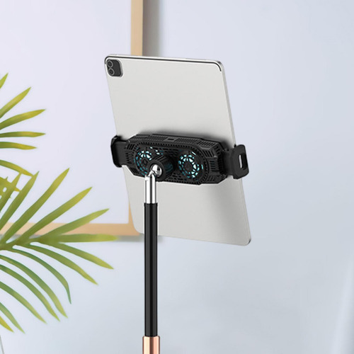 Radiador De Teléfono Móvil Con Soporte Para Chatear Negro