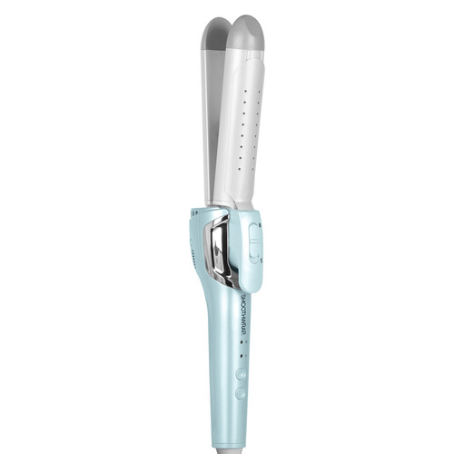 Plancha De Cabello Conair Cs3290es 2 En 1 Smoothwrap Celeste