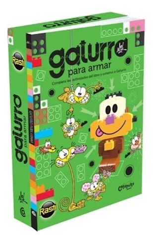 Gaturro Para Armar Caja Rasti C/libr - Nik - Catapulta - #l