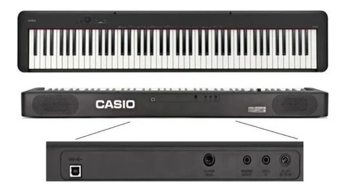 Imagem 3 de 3 de Piano Digital Casio Cdp-s150 C/ Garantia De 1 Ano E Nfe