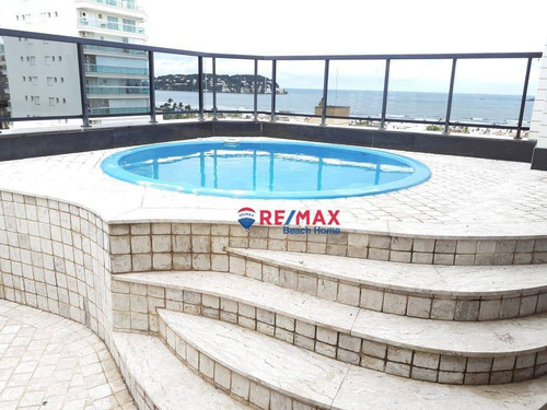 Imagem 2 de 30 de Cobertura Com 3 Dormitórios, 220 M² - Venda Por R$ 1.300.000,00 Ou Aluguel Por R$ 9.000,00/mês - Praia Da Enseada - Guarujá/sp - Co0174