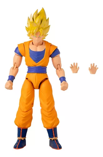 Boneco Goku Super Saiyan Dragon Ball Super 16cm F0099-5 Fun