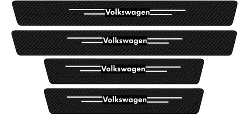 Protector De Piso Lateral Estribo Logo Volkswagen Genérico