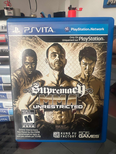 Supremacy Mma Psvita