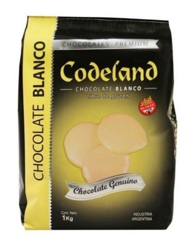 Chocolate Cobertura Blanco Codeland