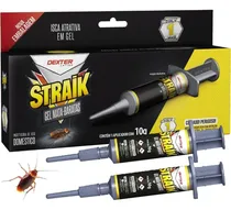 Comprar 2 Gel Mata Baratas Straik Isca Atrativa Eficaz Seringa 10g