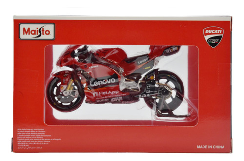Ducati Desmosedici Gp 2022 Francesco Motocicleta 1:18 Maisto