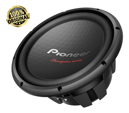 Bajo 12 Pioneer 1600 Wts Doble Bobina Champion Series 500rms