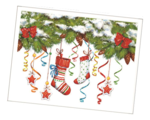 3 Christmas Toilet Sticker Self Adhesive Window Decal Toilet