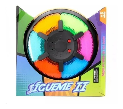 Imagen 2 de 2 de Memoria Sigueme Juego Tipo Simon 6 Colores 179929 Edu Full