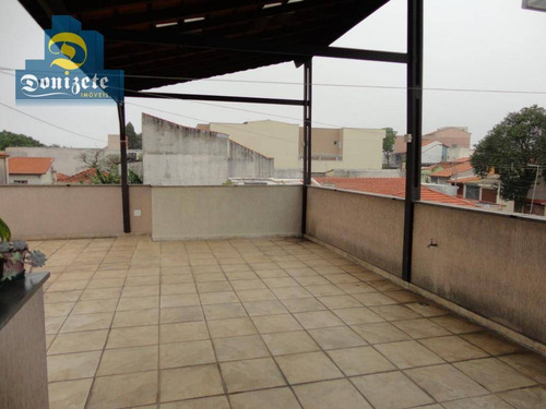 Cobertura Com 3 Dormitórios À Venda, 80 M² Por R$ 520.000,00 - Vila Marina - Santo André/sp - Co1662
