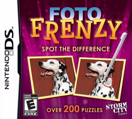 Ds, 2ds, 3ds - Foto Frenzy (solo Cartucho)