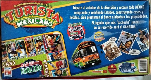 Turista Mexicano Clásico- Juego De Mesa