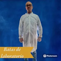 Comprar Batas De Laboratorio Desechables En Color Blanco