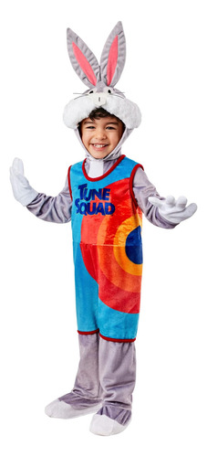 Rubies Warner Bros Space Jam Bugs Bunny Tune Squad Disfraz,