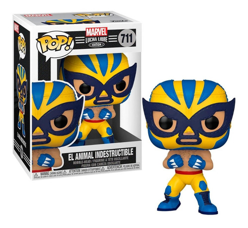 Funko Pop #711 El Animal Indestructible - Marvel Lucha Libre