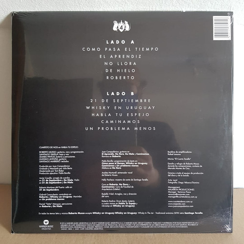 El Cuarteto De Nos Habla Tu Espejo Vinilo Nuevo Musicovinyl