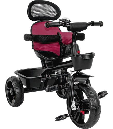 Triciclo 2 En 1 Para Bebé Carriola Plegable Hasta 30 Kg