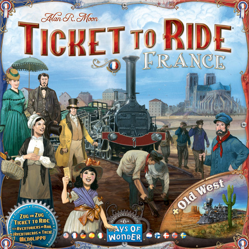 Ticket To Ride Map Collection V6 Francia Y Viejo Oeste