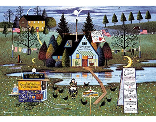 Buffalo Games - Charles Wysocki - Know It All - Rompecabezas