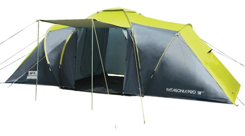 Carpa Waterdog Patagonia Pro 6 Personas Dormitorios Comedor*