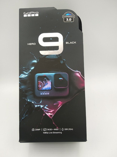 Câmera Digital Gopro Hero 9 Black 5 K 20 Mp Original