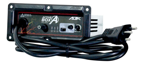 Modulo Amplificador Com Fonte Ajk 350w Receiver Rca 2 Canais