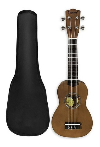 Ukelele Soprano Sparkle Leonard Con Funda