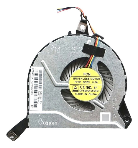 Compatible Ventilador Hp 15-p 15-p001la 15-p201la 15-p010la