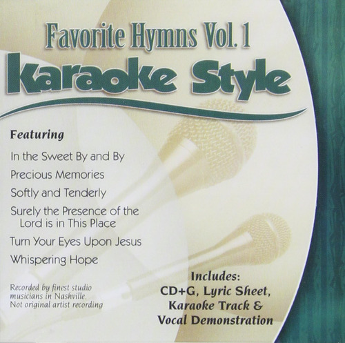 Cd: Karaoke Estilo: Himnos Favoritos, Volumen 1