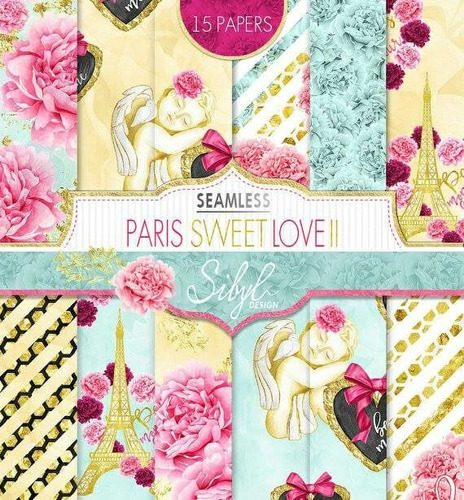 Papeles Digitales #05 - Paris Sweet Love Pp