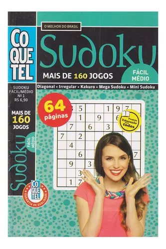 Coquetel Passatempo Numerix Numerex Exatas Letrex Sudoku Lógica, 6 Revistas  Frete Grátis