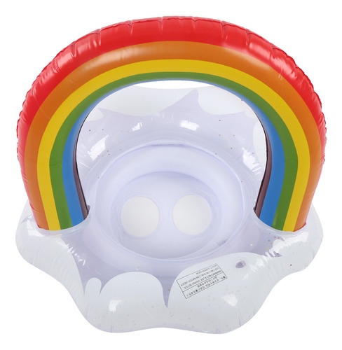 Anillo Flotante Para Niños, Flotador De Natación Con Arcoíri