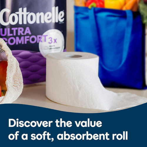 Papel Higiénico Cottonelle Ultra Comfort, 9 Mega Rollos (...