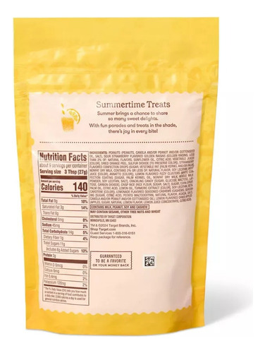 Botana Mezcla Cacahuates, Pasas, Chips Fresa, Nueces 255g