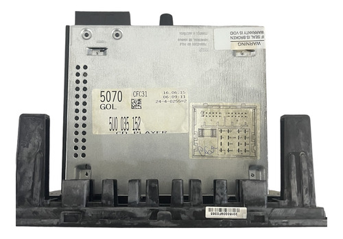 Radio Estéreo Mp3 Para Gol Y Saveiro Original Vw 5u0035152