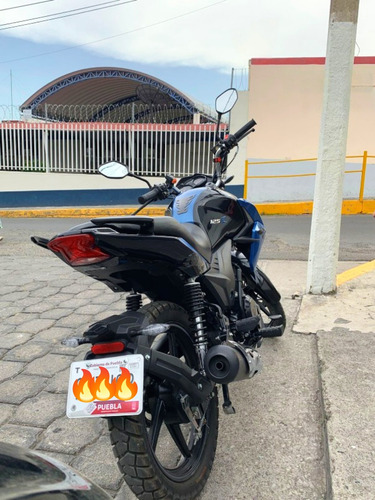 125 Z Color Negro Con Azul