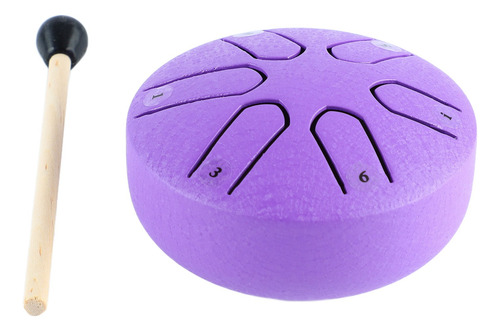 Tambor Handpan Professional Mini De 6 Notas Con Lengua Libre