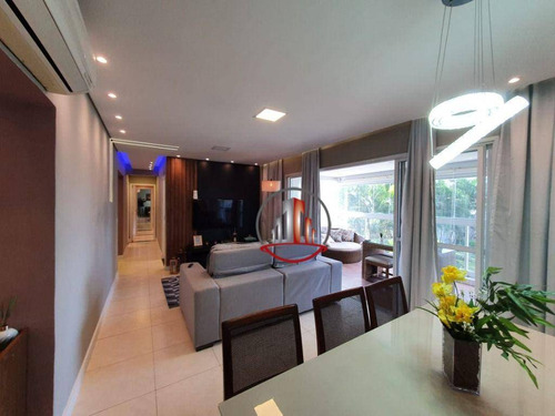 Apartamento De 3 Dormi´rios Em Santos, Alto Padrão, Aceita Permuta. - Ap2444