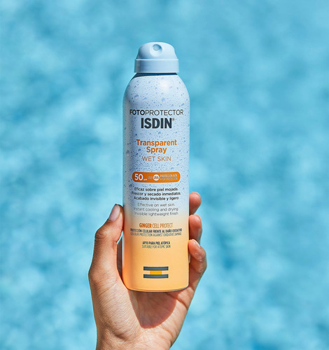 Isdin Fotoprotector Transparent Spray Wet Skin Spf 50 250ml