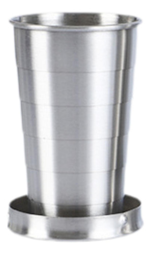 Taza Plegable Taza Portátil De Acero 75ml 5cmx7cm