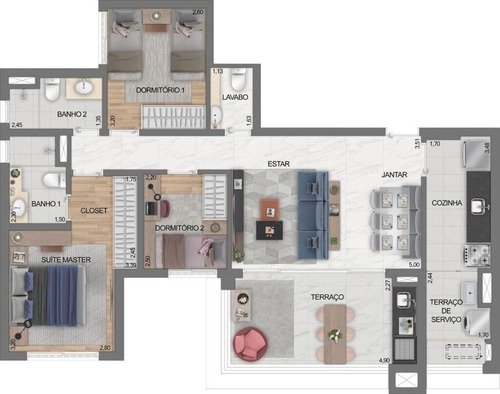 Imagem 12 de 15 de Apartamento - Ap00082 - 70504266
