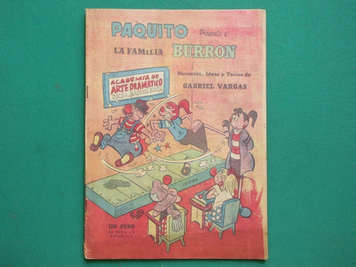 1958 Paquito La Familia Burrón #16486 Gabriel Vargas Cómic 