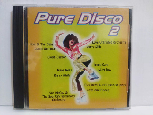 Pure Disco 2 Cd Gloria Gaynor Irene Cara Diana Ross Lipps In