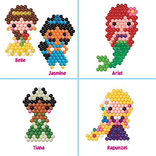 Conjunto De Personagens Aquabeads Disney Princess