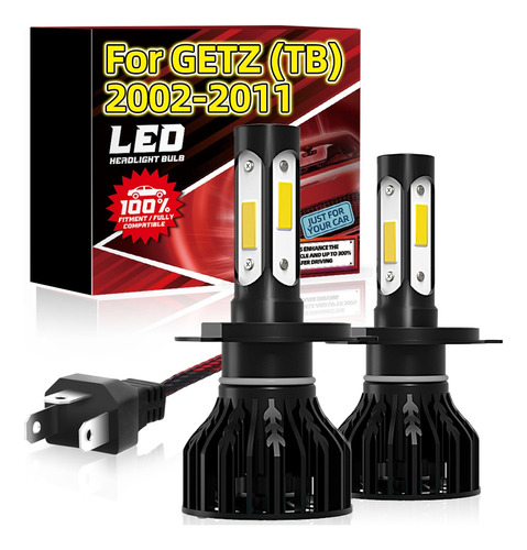 Para Getz (tb) 2002-2011, Led Automático H4 Plug Play