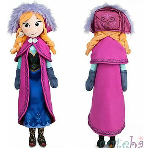 Muñeca De Peluche Elsa Anna De Frozen, 2 Unidades, Regalo Pa