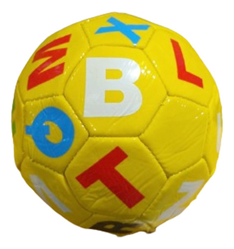 Pelota Letras Varios Colores