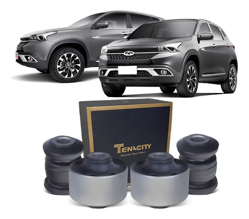 Kit Bucha Bandeja Dianteira Chery Tiggo 7x 2019 2020 21