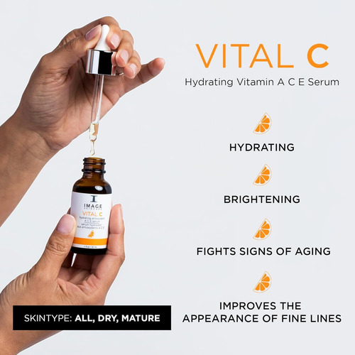 Image Skincare, Vital C Suero Hidratante De Vitamina A C E,